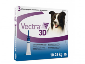 Vectra 3D solutie spot-on pentru caini 10-25kg