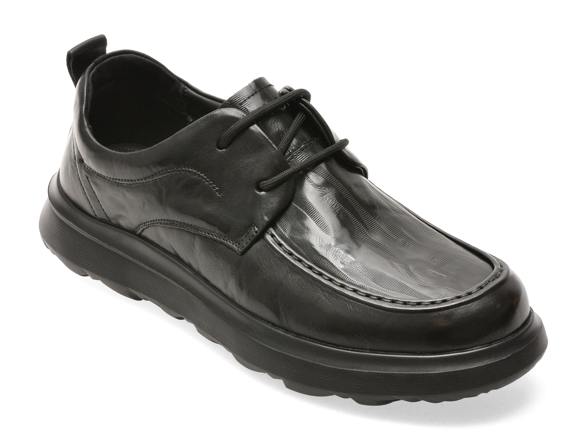 Reducere 60% - Pantofi EPICA negri, FH07, din piele naturala 1 Pantofi EPICA negri
