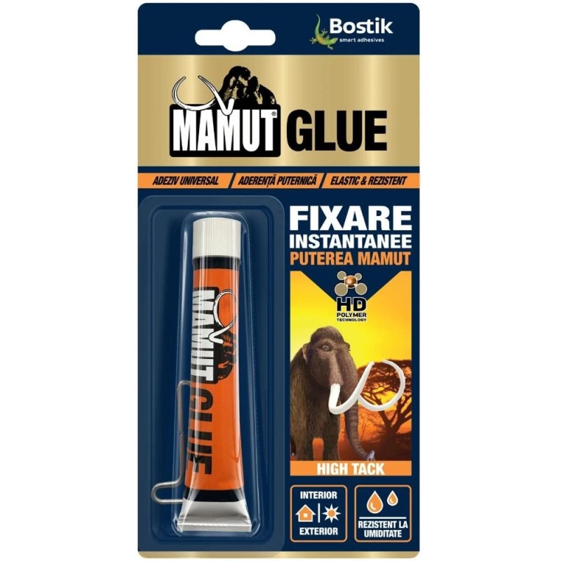 Reducere 14% - Adeziv Universal Mamut Glue High Tack, Alb, 25 ml, Blister 1 Adeziv Universal Mamut Glue High Tack