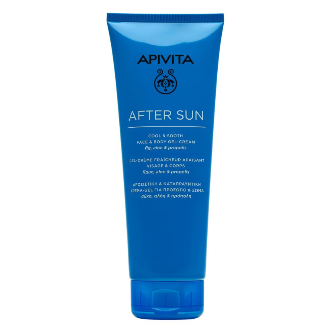 Reducere 40% - Gel-crema dupa expunerea la soare, After Sun, 200ml, Apivita 1 Gel-crema dupa expunerea la soare