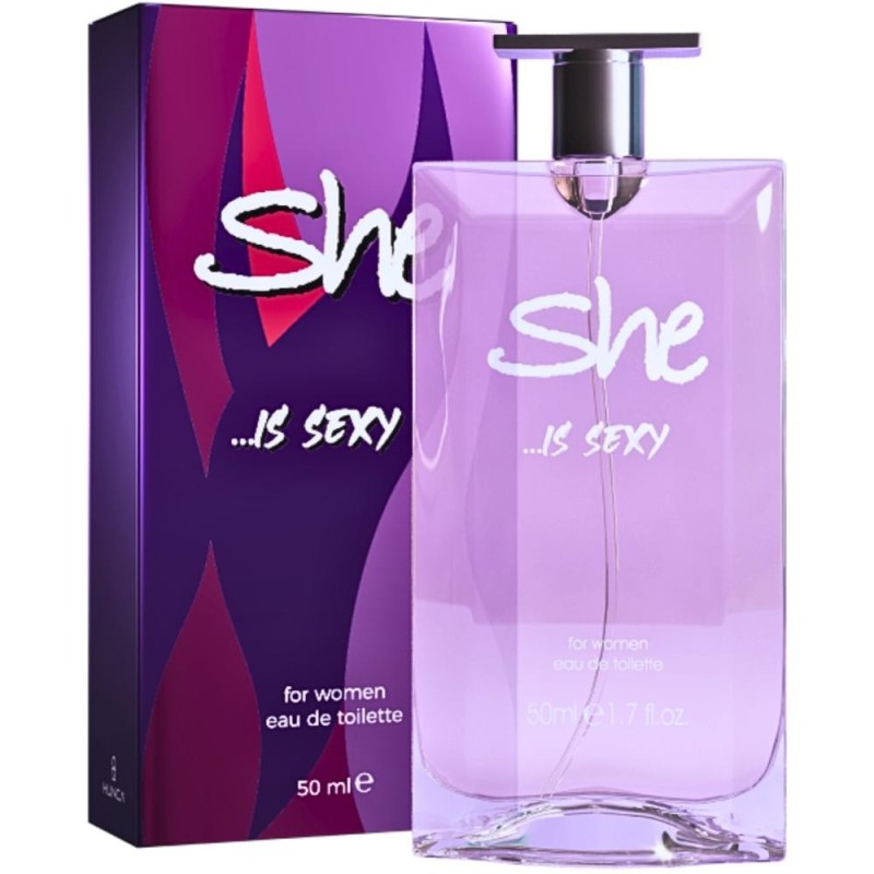 Reducere 14% - Apa de Toaleta She Is Sexy, Femei, 50 ml 1 Apa de Toaleta She Is Sexy