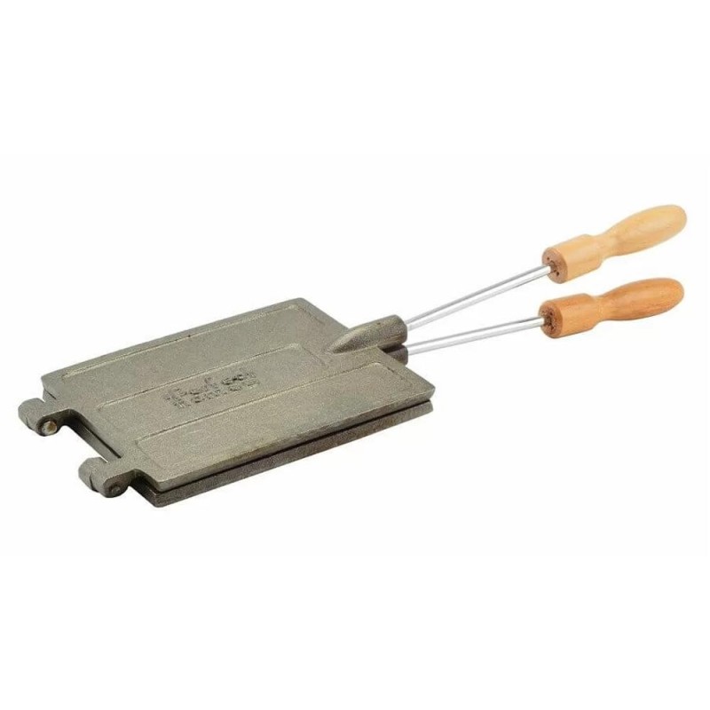 Reducere 14% - Aparat pentru Saratele, Dimensiune 16.5 X 13 cm, Maner 45 cm, din Fonta 1 Aparat pentru Saratele