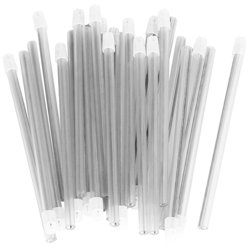 Reducere 14% - Aspirator Saliva 15 cm, Cap Detasabil Transparent, 100 Bucati 1 Aspirator Saliva 15 cm
