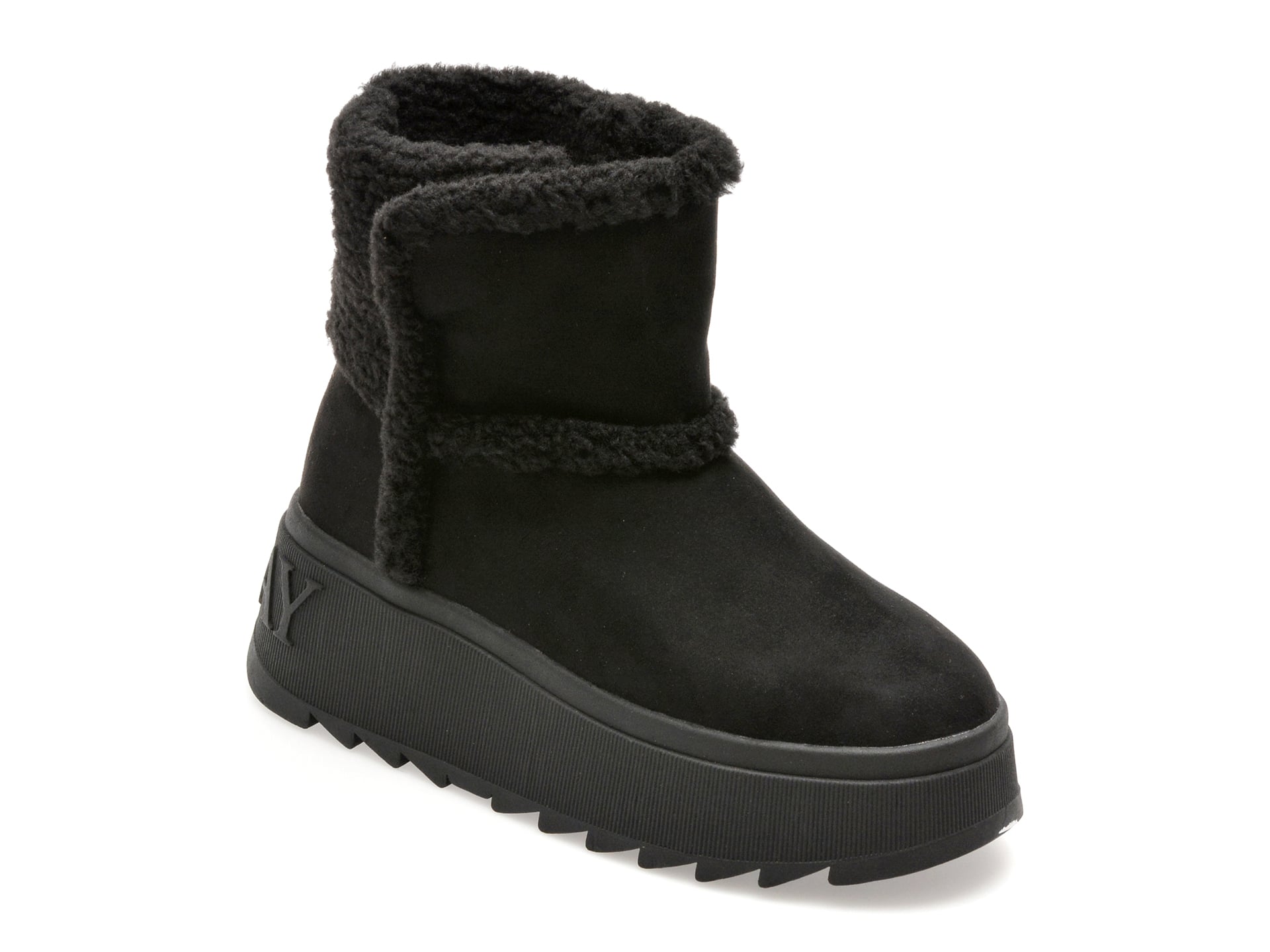 Reducere 55% - Ghete REPLAY negre, WZ7U01T, din material textil 1 Ghete REPLAY negre