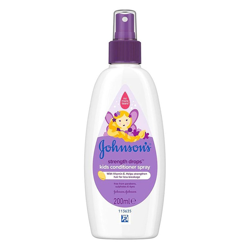 Reducere 14% - Balsam Spray Johnson's Baby, pentru Par Rezistent, 200 ml 1 Balsam Spray Johnson's Baby