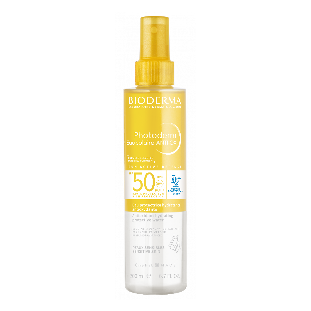 Reducere 55% - Apa de protectie solara ANTI OX Photoderm, SPF50, 200ml, Bioderma 1 Apa de protectie solara ANTI OX Photoderm