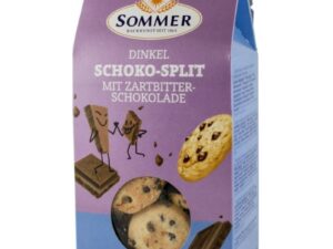 Biscuiti BIO din Grau Spelta cu Ciocolata Neagra