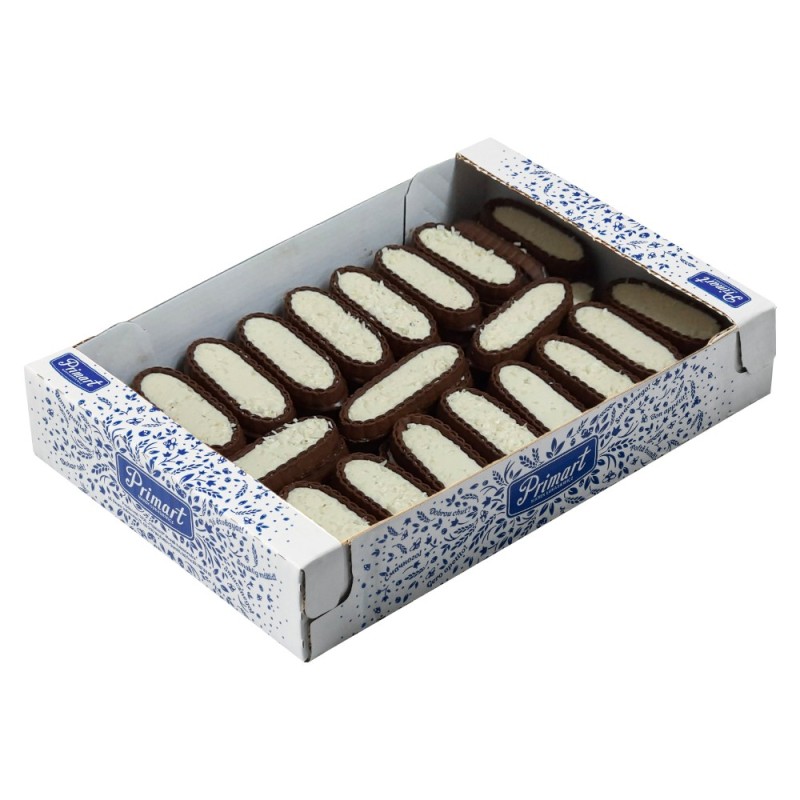 Reducere 14% - Biscuiti Cacao cu Crema de Cocos si Fulgi Cocos, Primart, 1.2 kg 1 Biscuiti Cacao cu Crema de Cocos si Fulgi Cocos