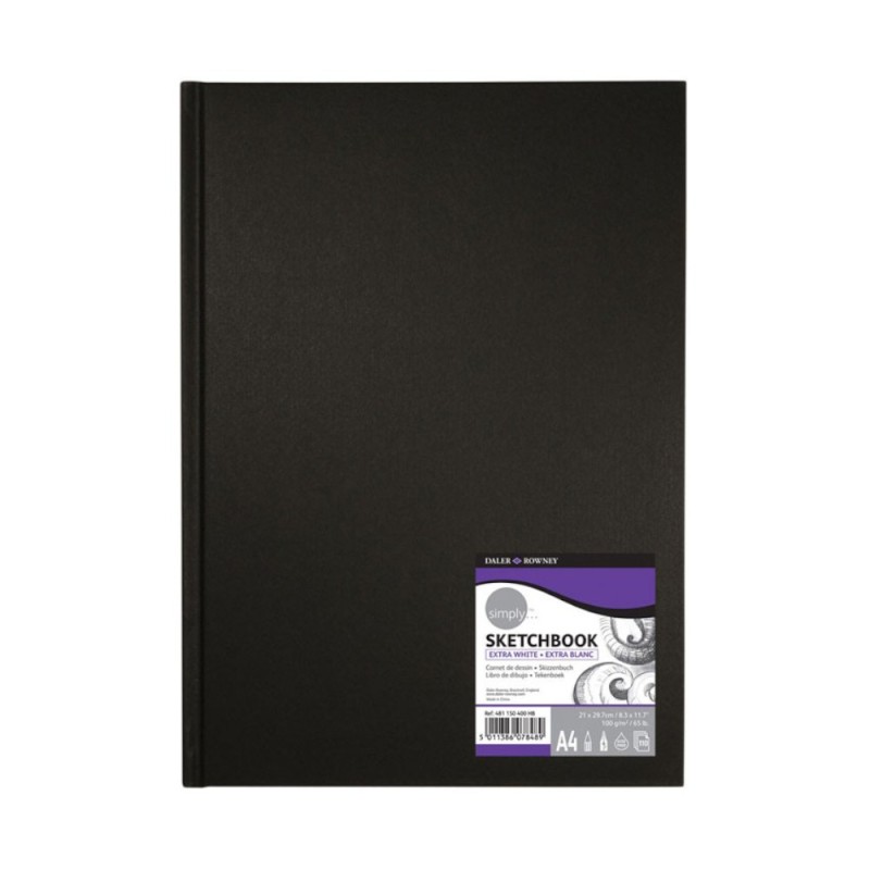 Reducere 20% - Bloc Schite Simply Daler Rowney, 21 x 29.7 cm, 95 g/mp 1 Bloc Schite Simply Daler Rowney