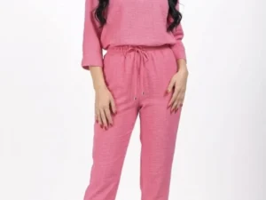 Bluza din vascoza LaDonna de culoare roz
