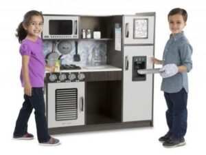 Bucatarie de joaca Charcoal - Melissa and Doug