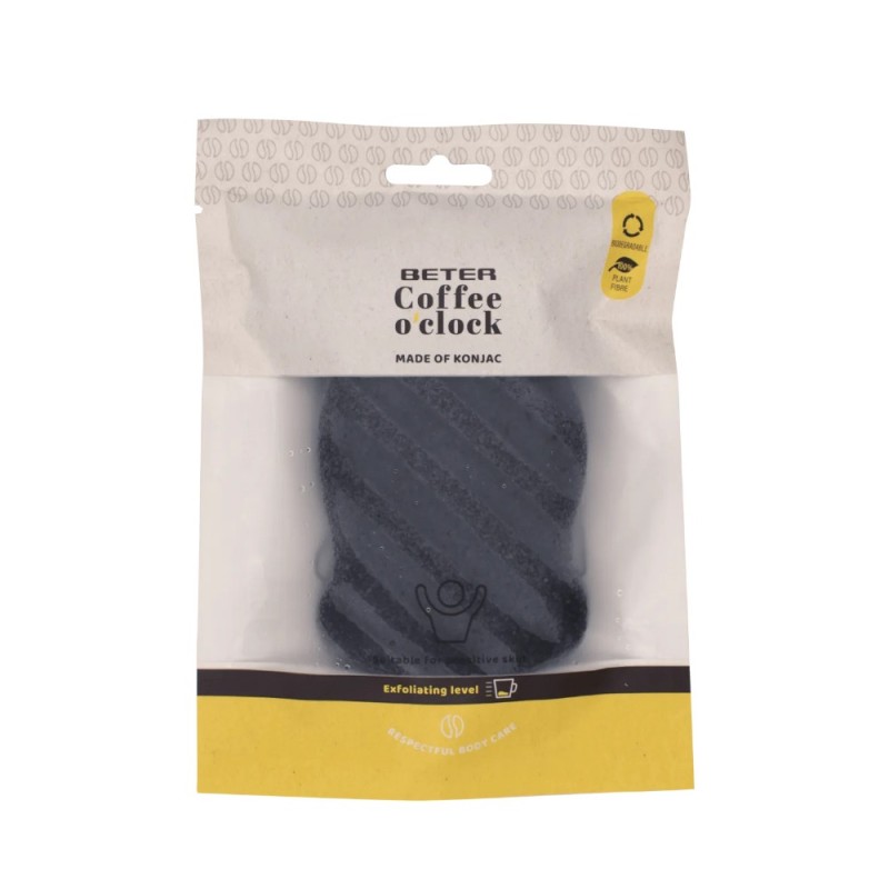 Reducere 14% - Burete de Corp Beter Coffee O'Clock Konjac 1 Burete de Corp Beter Coffee O'Clock Konjac