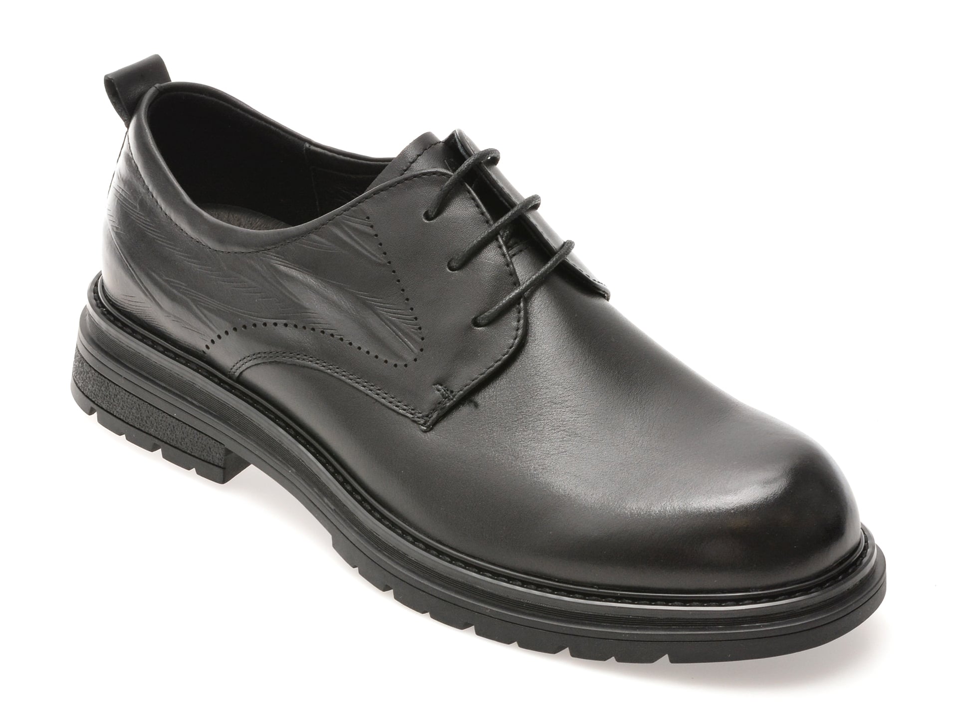Reducere 76% - Pantofi EPICA negri, 9755, din piele naturala 1 Pantofi EPICA negri