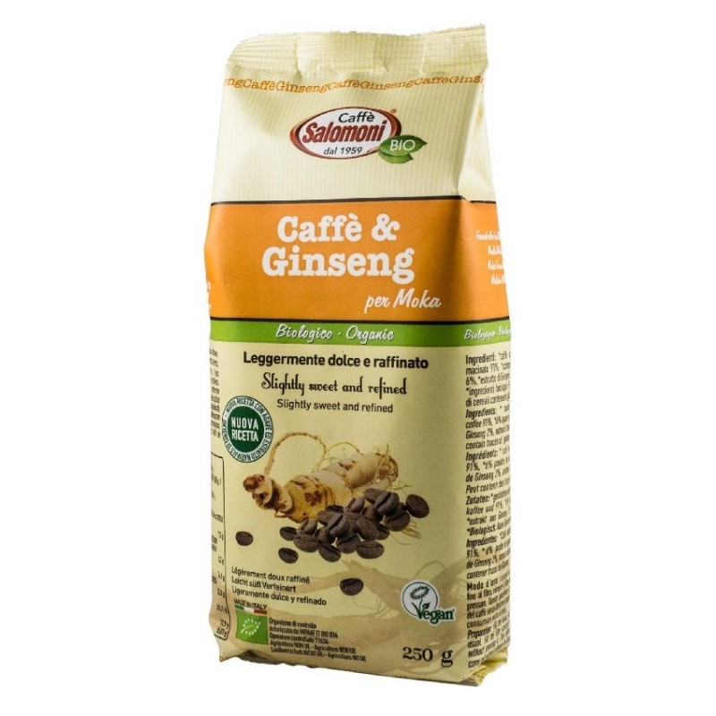 Reducere 14% - Cafea si Ginseng BIO, Salomoni Cafe, 250 g 1 Cafea si Ginseng BIO