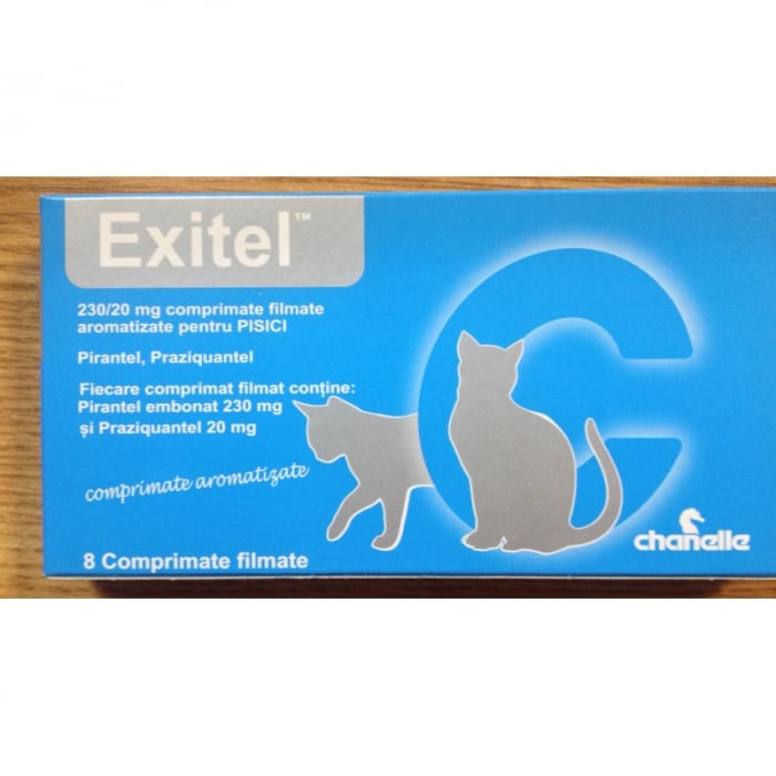 Reducere 51% - Exitel Cat 230 20 mg - 8 comprimate 1 Exitel Cat 230 20 mg - 8 comprimate