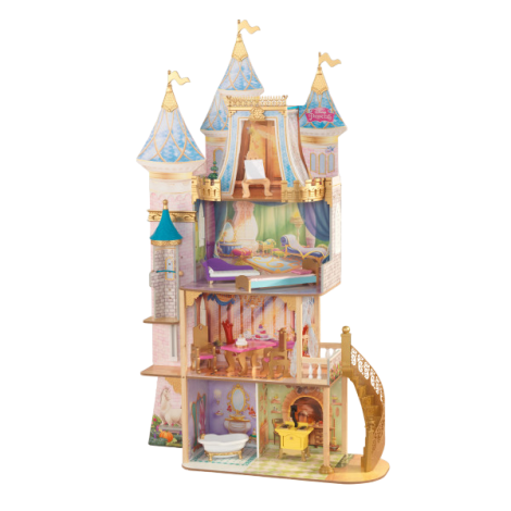 Reducere 39% - Castel de joaca din lemn pentru papusi Disney Royal Celebration 1 Castel de joaca din lemn pentru papusi Disney Royal Celebration