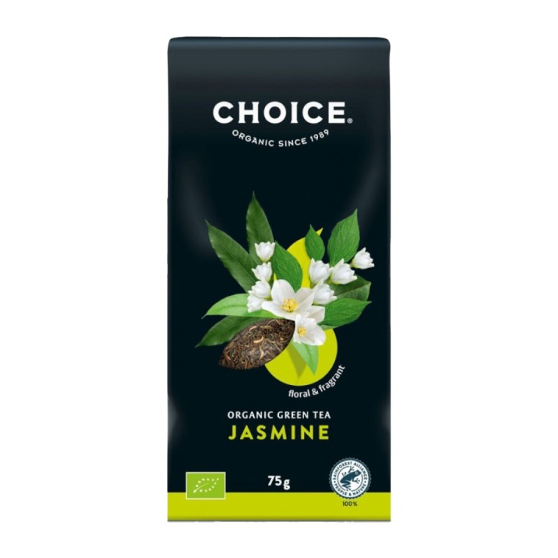 Reducere 14% - Ceai Verde Bio, Yogi Tea, Iasomie Choice, 75 g 1 Ceai Verde Bio