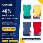 Reduceri centini 40 reducere al doilea tricou animat