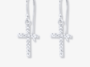 Cercei din Argint Cross