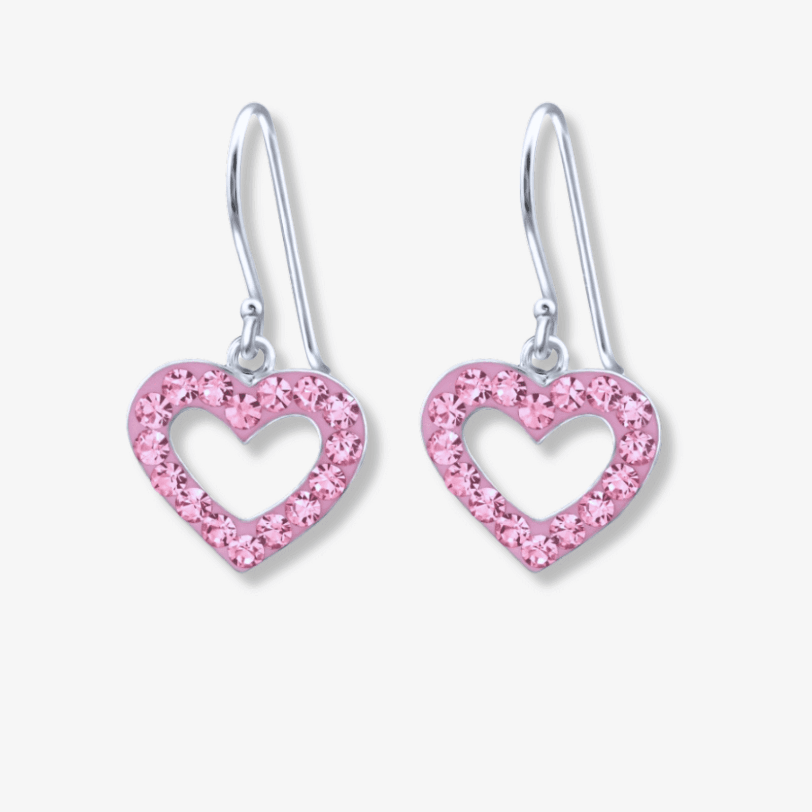 Reducere 27% - Cercei din Argint Pinky Heart 1 Cercei din Argint Pinky Heart