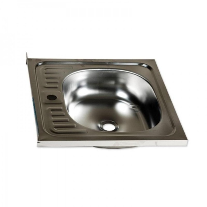 Reducere 14% - Chiuveta din Inox, Cuva Dreapta, 50 x 50 cm 1 Chiuveta din Inox