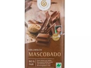 Ciocolata cu Lapte Bio si Fairtrade Mascobado