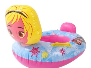 Colac gonflabil copii elsa ciclam 70 x 53 cm