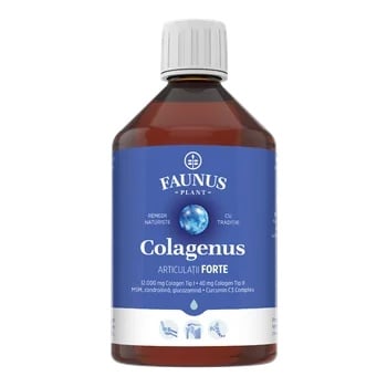 Reducere 14% - Colagen hidrolizat pentru articulatii Colagenus Articulatii Forte, 500 ml, Faunus Plant 1 Colagen hidrolizat pentru articulatii Colagenus Articulatii Forte