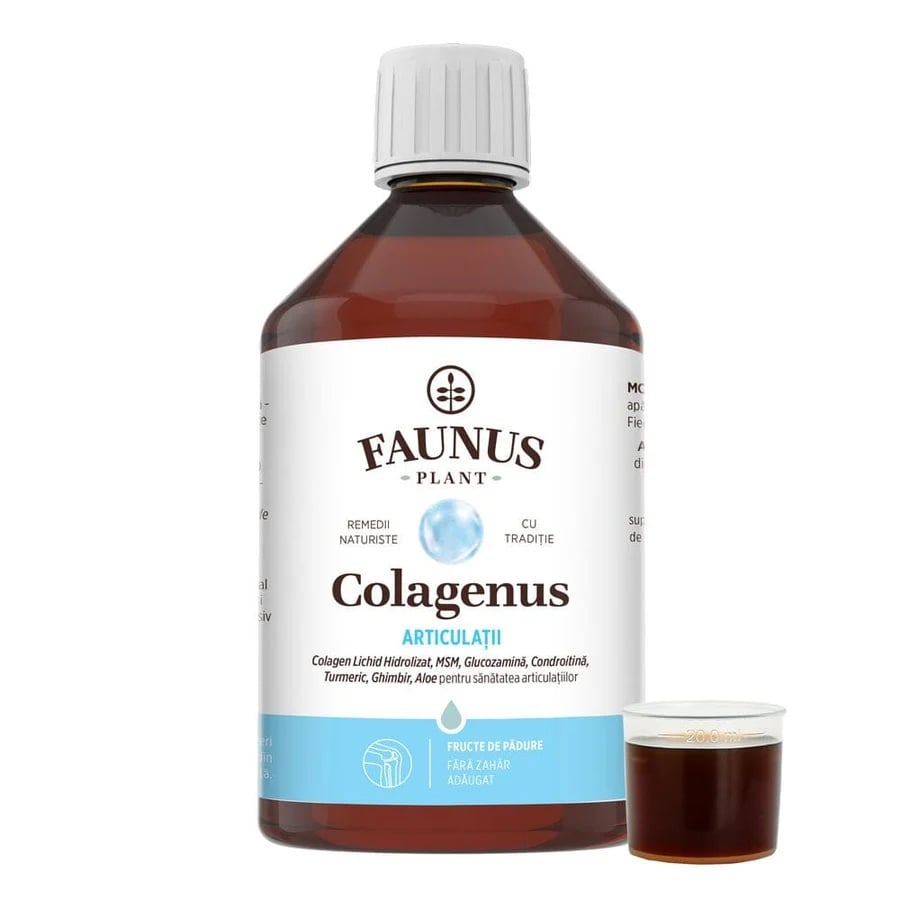 Reducere 23% - Colagenus Articulații - Colagen lichid. Flacon 500ml. Susține sănătatea articulațiilor, mușchilor și ligamentelor. Reduce durerile reumatice 1 Colagenus Articulații - Colagen lichid. Flacon 500ml. Susține sănătatea articulațiilor