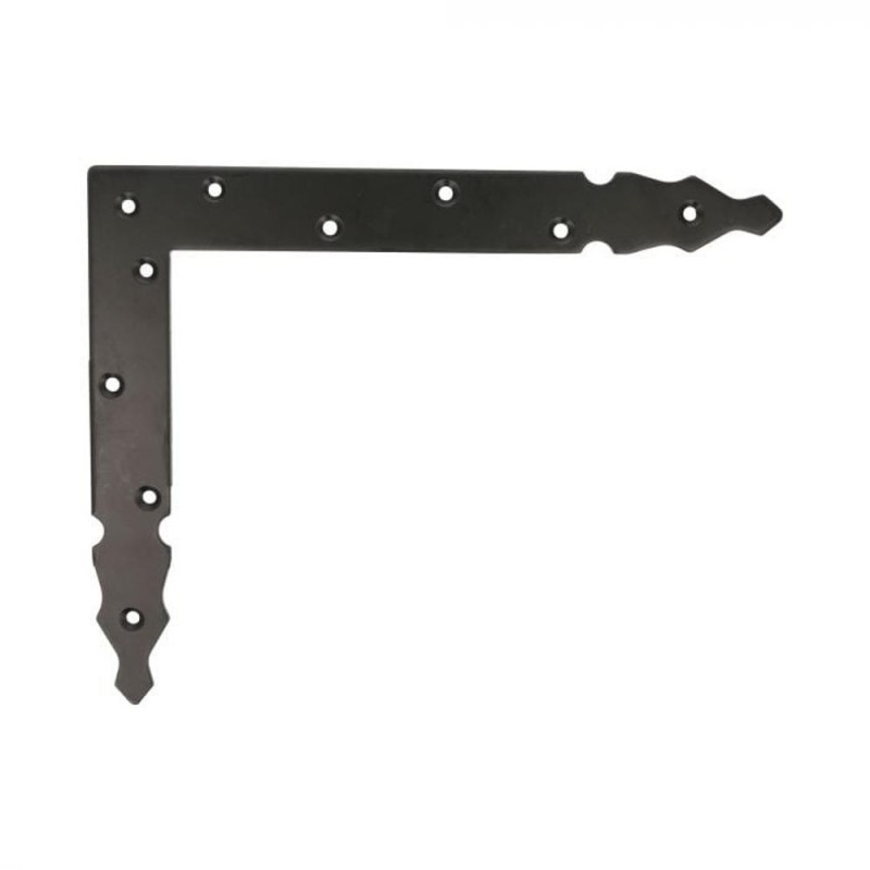 Reducere 14% - Coltar Decorativ Stanga Model Aragon, 300x240x4.0 mm, Finisaj Negru 1 Coltar Decorativ Stanga Model Aragon