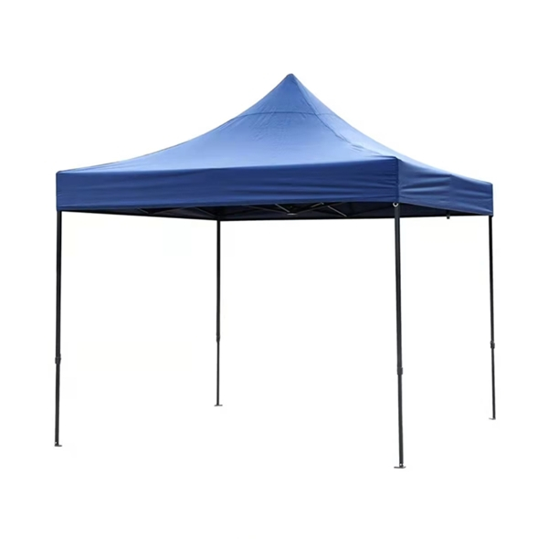 Reducere 40% - Cort pavilion pliabil, 3x3 m, cadru metal cu panza impermeabila pentru Curte, Gradina, Evenimente, Albastru 1 Cort pavilion pliabil