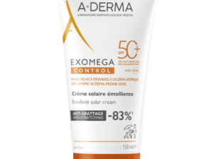Crema emolienta cu protectie solara SPF50+ pentru pielea sensibila Exomega Control
