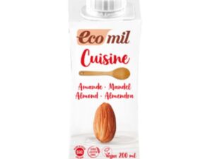 Crema Vegetala BIO pentru Gatit din Migdale Natur