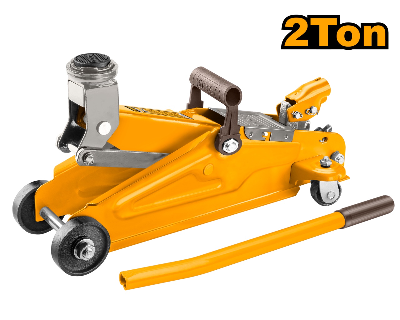 Reducere 4% - Cric Hidraulic cu Role 3T, 410mm tip Crocodil Ingco HFJ302 1 Cric Hidraulic cu Role 3T