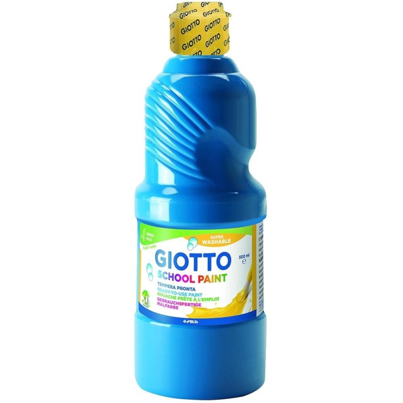 Reducere 20% - Culoare Tempera Giotto, Cyan, 500 ml 1 Culoare Tempera Giotto