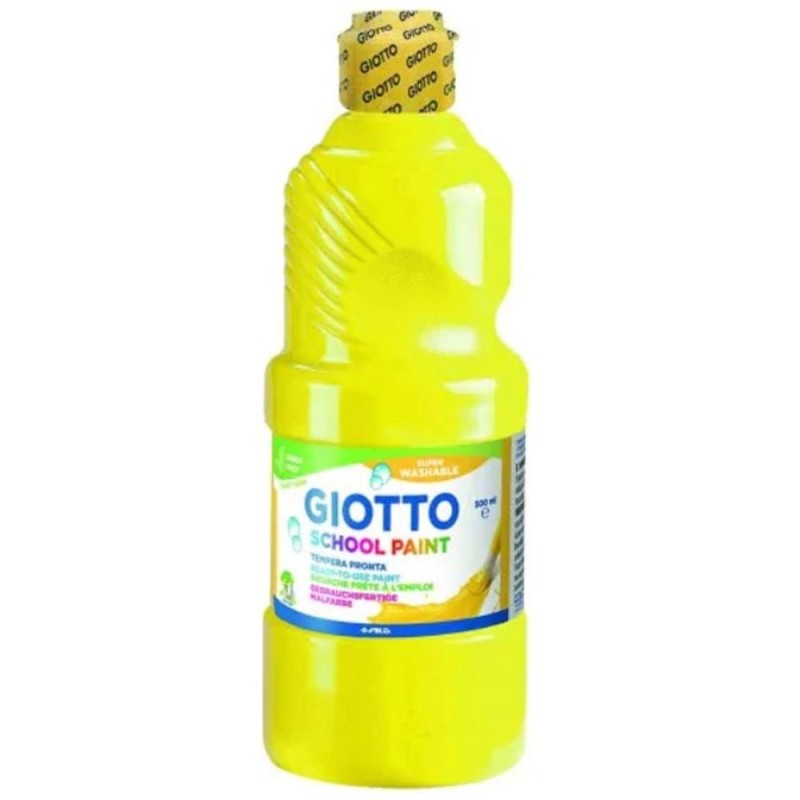 Reducere 20% - Culoare Tempera Giotto, Primary Yellow, 500 ml 1 Culoare Tempera Giotto