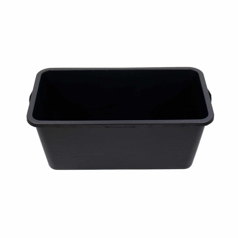 Reducere 14% - Cuva Mortar din Plastic, Dreptunghiulara, 60 l, Negru 1 Cuva Mortar din Plastic