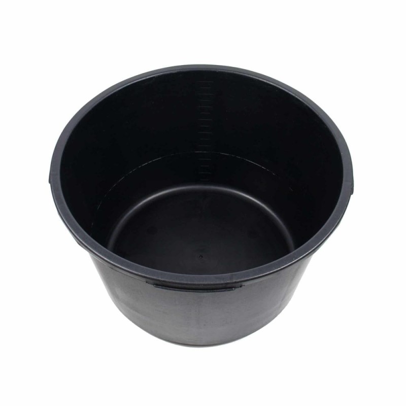Reducere 14% - Cuva Mortar din Plastic, Rotunda, 90 l, Negru 1 Cuva Mortar din Plastic