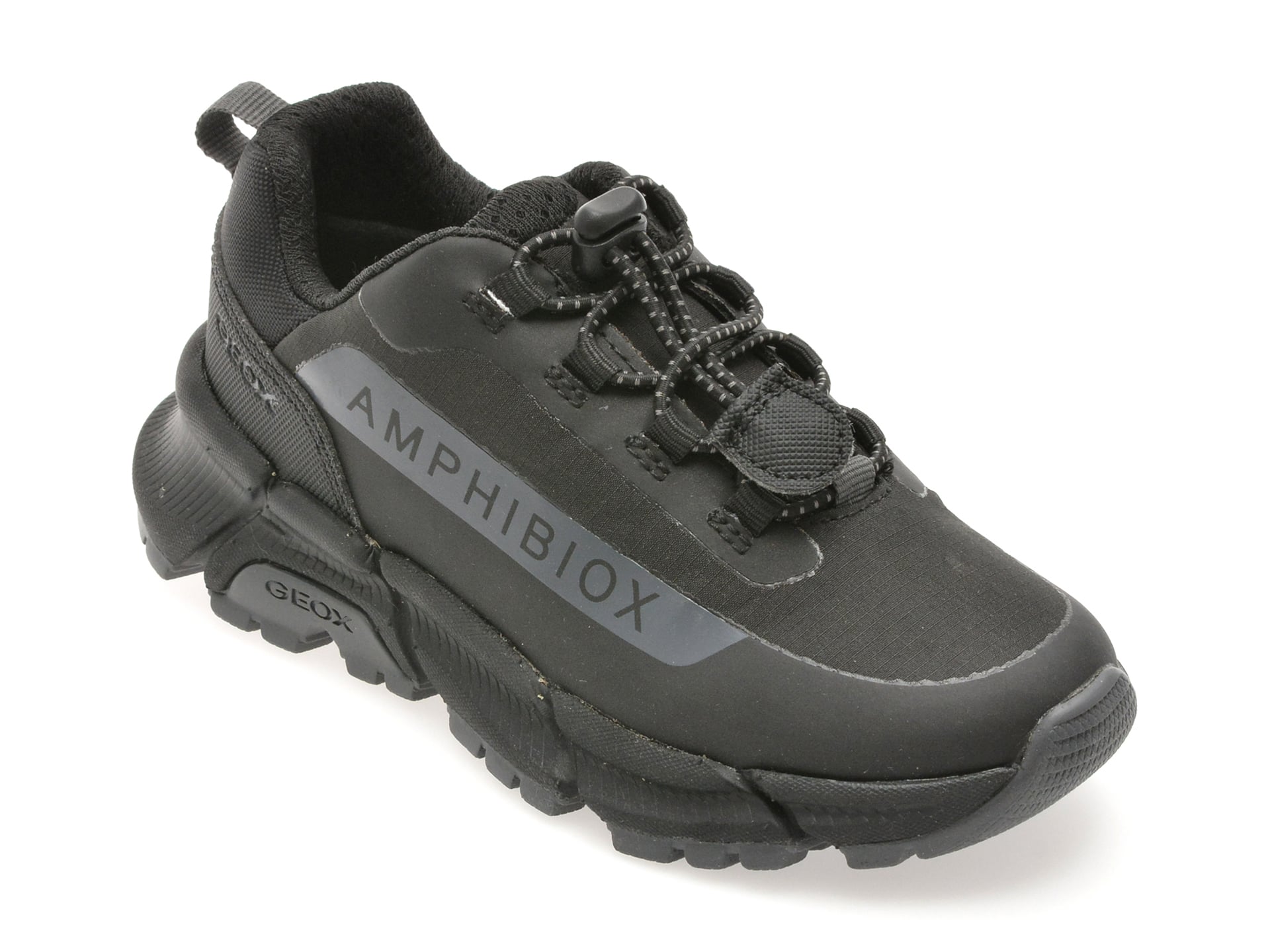 Reducere 67% - Pantofi sport GEOX negri, J46LCC, din material textil 1 Pantofi sport GEOX negri