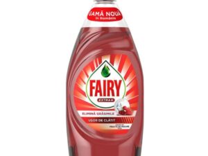 Detergent de Vase cu Aroma de Fructe de Padure Rosii - Fairy Extra+ Aroma de Fructe de Padure Rosii