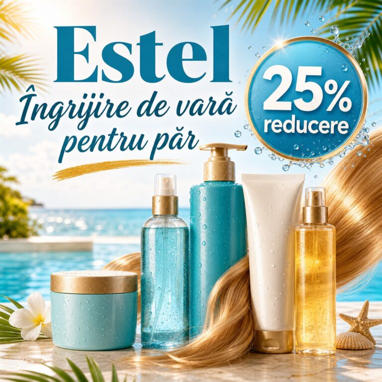 25% reducere la produse pentru hidratarea și îngrijirea părului vara