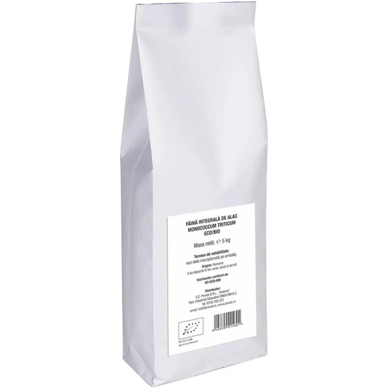 Reducere 14% - Faina Integrala de Alac Eincorn, Bio, 5 kg 1 Faina Integrala de Alac Eincorn