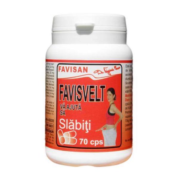 Reducere 18% - Favisvelt Favisan, 70 capsule 1 Favisvelt Favisan
