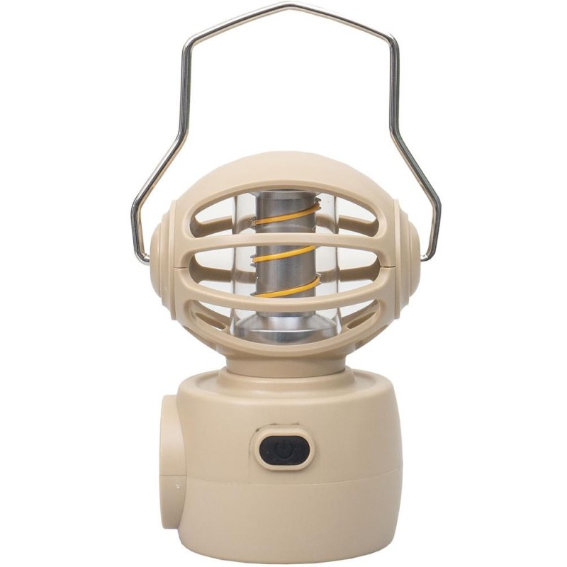Reducere 14% - Felinar Model Robotel, Putere 30W, Inaltime 14 cm, USB, 4 Moduri Intensitate Lumina, Crem 1 Felinar Model Robotel