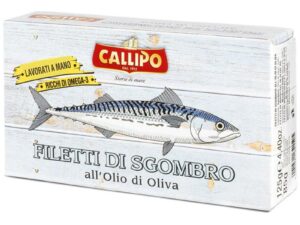 Fileuri de Macrou in Ulei de Masline Callipo