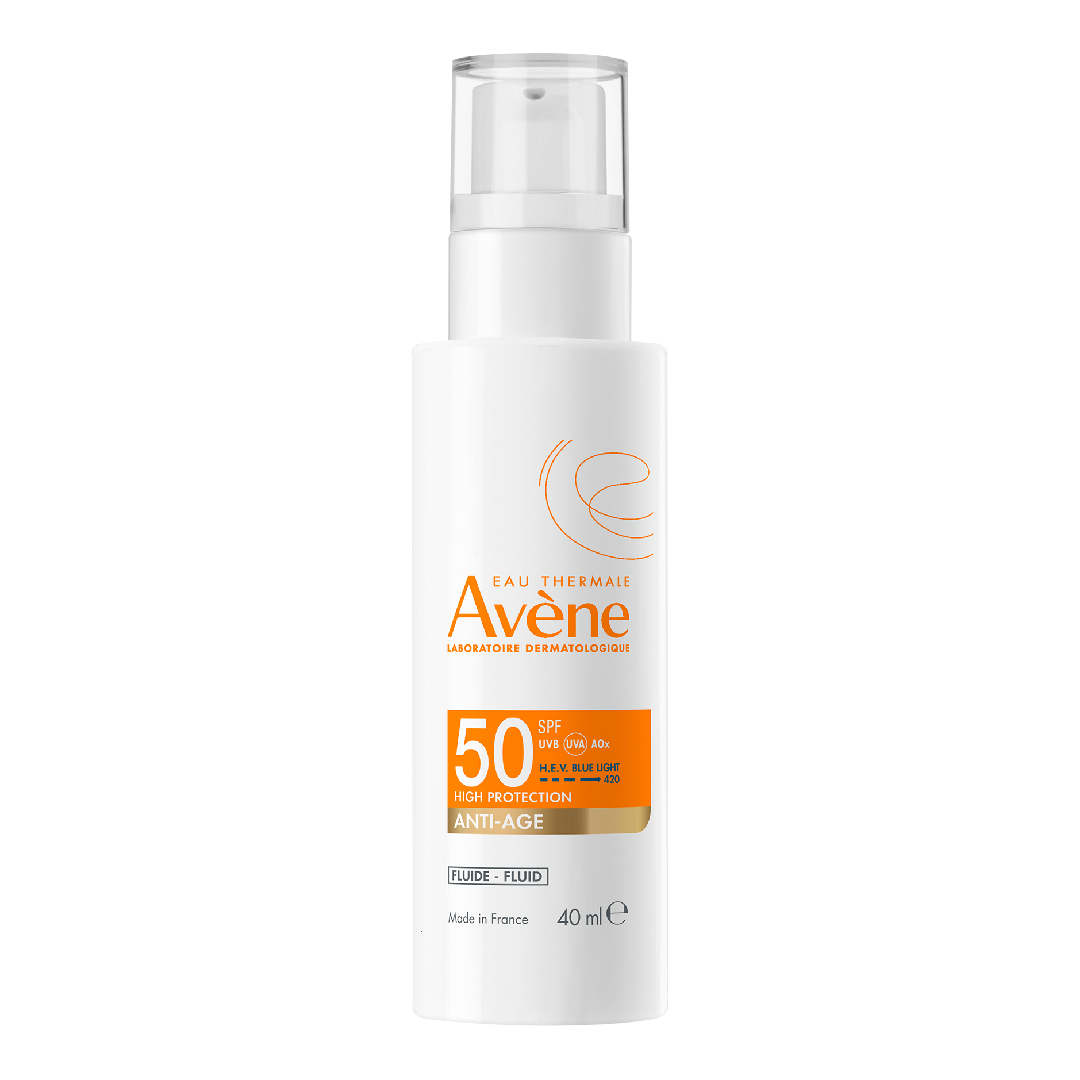 Reducere 30% - Fluid de protectie solara anti-imbatranire SPF50, 40 ml, Avene 1 Fluid de protectie solara anti-imbatranire SPF50