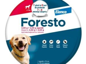 Foresto Zgarda Antiparazitara L (peste 8 kg) pentru caini