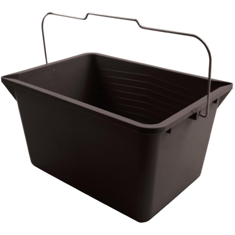 Reducere 14% - Galeata Zugrav, din PVC, Dreptunghiulara, Gradata, Capacitate 12 l, Negru, Z-tools 1 Galeata Zugrav