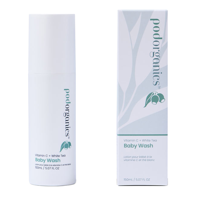 Reducere 15% - Gel dus organic bebe, 150ml, Pod Organics 1 Gel dus organic bebe