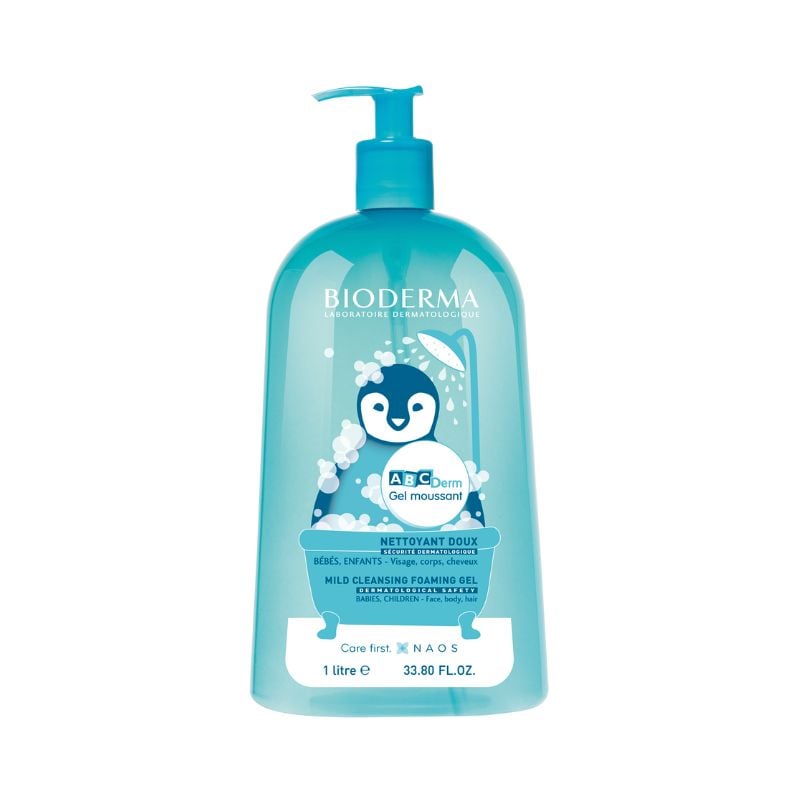 Reducere 20% - Gel spumant ABCDerm, 1L, Bioderma 1 Gel spumant ABCDerm